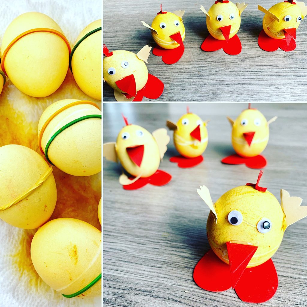 Bunte Eier für das Osterfest! - Forschen &amp; bloggen für Kinder